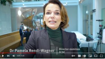 Cover of the video: "Dr Pamela Rendi-Wagner nominated new Director of ECDC"
